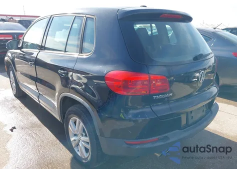 2013 Volkswagen Tiguan S из США, поврежденный, VIN WVGAV3AX1DW591585